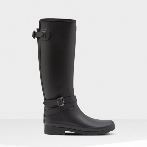 Hunter Refined Slim Fit Adjustable Tall Rain Boots For Womens - NZ T1625